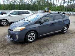 Salvage cars for sale from Copart Harleyville, SC: 2013 Toyota Prius