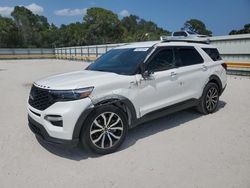 Vehiculos salvage en venta de Copart Fort Pierce, FL: 2022 Ford Explorer ST-Line