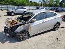 Salvage cars for sale at Hampton, VA auction: 2012 Hyundai Accent GLS