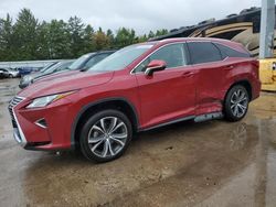 Salvage cars for sale at Eldridge, IA auction: 2018 Lexus RX 350 L