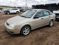 Salvage cars for sale at Colorado Springs, CO auction: 2007 Ford Focus ZX4