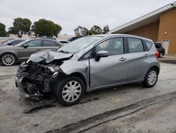 Salvage cars for sale from Copart Hayward, CA: 2015 Nissan Versa Note S