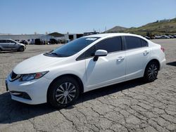 Salvage cars for sale at Colton, CA auction: 2014 Honda Civic LX