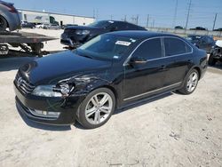 Salvage cars for sale from Copart Haslet, TX: 2012 Volkswagen Passat SEL