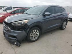 Salvage cars for sale at Grand Prairie, TX auction: 2016 Hyundai Tucson Limited