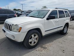 Salvage cars for sale at Franklin, WI auction: 2007 Jeep Grand Cherokee Laredo