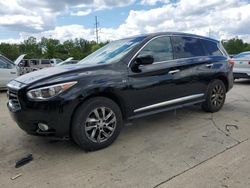 Salvage cars for sale from Copart Columbus, OH: 2015 Infiniti QX60