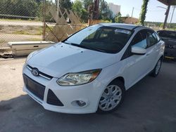 Salvage cars for sale from Copart Gaston, SC: 2012 Ford Focus SE