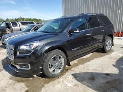 Salvage cars for sale at Franklin, WI auction: 2015 GMC Acadia Denali