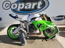 Salvage motorcycles for sale at Grand Prairie, TX auction: 2024 Kawasaki ZX636 K