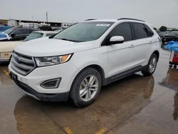 Salvage cars for sale at Grand Prairie, TX auction: 2018 Ford Edge SEL