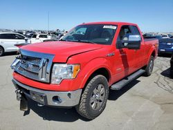 Salvage cars for sale from Copart Martinez, CA: 2012 Ford F150 Super Cab