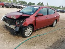 Salvage cars for sale from Copart Mercedes, TX: 2019 Nissan Versa S