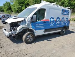 Salvage cars for sale from Copart Marlboro, NY: 2019 Ford Transit T-350