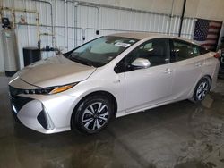 Salvage cars for sale at Avon, MN auction: 2018 Toyota Prius Prime