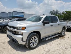 Salvage cars for sale at Opa Locka, FL auction: 2019 Chevrolet Silverado C1500 Custom