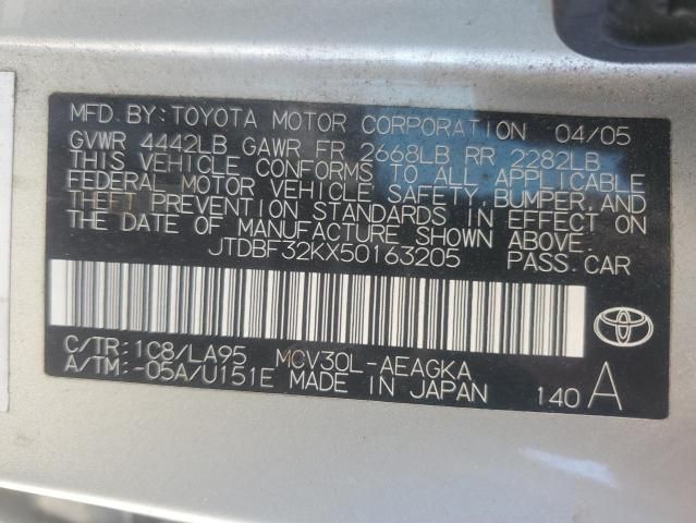 2005 Toyota Camry LE