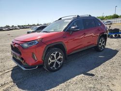 Salvage cars for sale from Copart Sacramento, CA: 2021 Toyota Rav4 Prime XSE