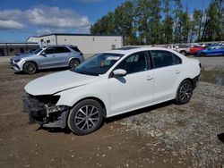 Salvage cars for sale at Arlington, WA auction: 2017 Volkswagen Jetta SE