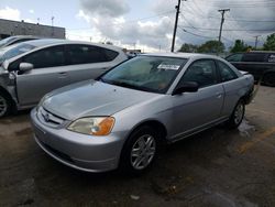 Salvage cars for sale from Copart Chicago Heights, IL: 2003 Honda Civic LX