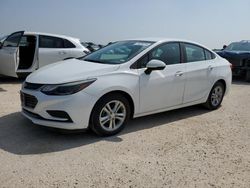 Vehiculos salvage en venta de Copart San Antonio, TX: 2017 Chevrolet Cruze LT