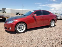 Lexus is Vehiculos salvage en venta: 2010 Lexus IS 250