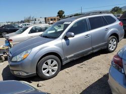 Salvage cars for sale from Copart San Martin, CA: 2011 Subaru Outback 2.5I Premium