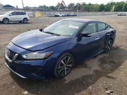 Salvage cars for sale at Hillsborough, NJ auction: 2020 Nissan Maxima SV