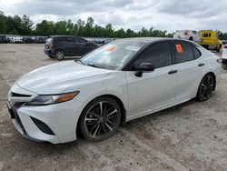 Salvage cars for sale at Houston, TX auction: 2019 Toyota Camry XSE
