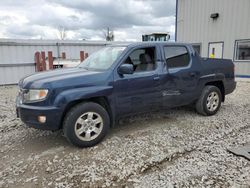 Salvage cars for sale from Copart Appleton, WI: 2011 Honda Ridgeline RTS