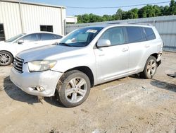 Salvage cars for sale at Grenada, MS auction: 2010 Toyota Highlander Sport