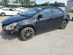 Salvage cars for sale at Spartanburg, SC auction: 2016 Toyota Corolla L