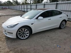 Salvage cars for sale from Copart Riverview, FL: 2019 Tesla Model 3