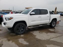 Salvage trucks for sale at Grand Prairie, TX auction: 2017 Toyota Tacoma Double Cab