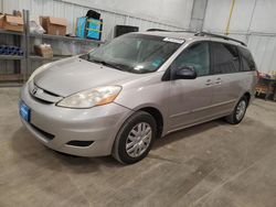 Salvage cars for sale at Milwaukee, WI auction: 2006 Toyota Sienna CE