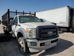 Vehiculos salvage en venta de Copart Haslet, TX: 2011 Ford F550 Super Duty