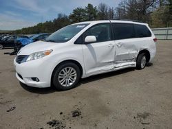 Salvage cars for sale at Brookhaven, NY auction: 2014 Toyota Sienna XLE