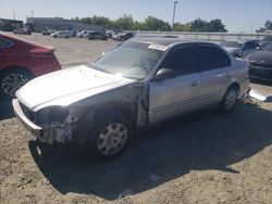 Salvage cars for sale from Copart Sacramento, CA: 2000 Honda Civic Base