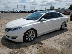 Salvage cars for sale at Oklahoma City, OK auction: 2015 Lincoln MKZ Hybrid