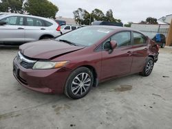 2012 Honda Civic LX en venta en Hayward, CA