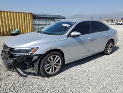 Salvage cars for sale at Mentone, CA auction: 2021 Volkswagen Passat S