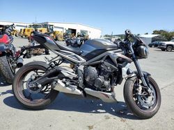 Triumph Vehiculos salvage en venta: 2020 Triumph Street Triple RS