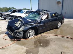 Salvage cars for sale at Apopka, FL auction: 2007 Honda Accord EX