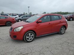 Salvage cars for sale from Copart Indianapolis, IN: 2009 Pontiac Vibe