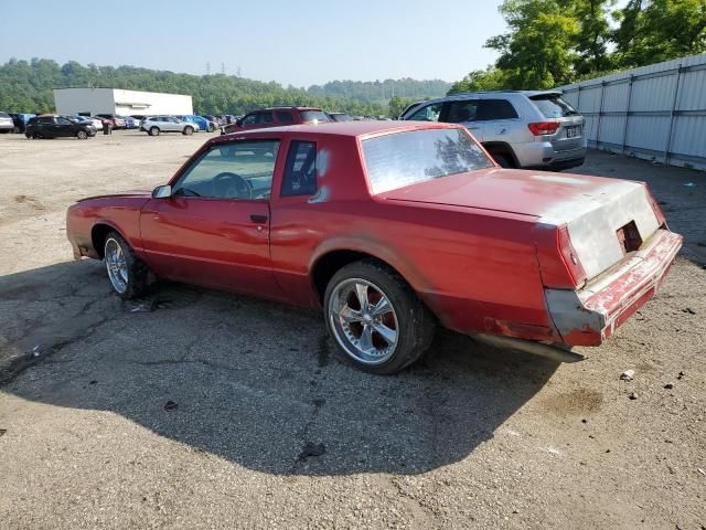 1986 Chevrolet Monte Carlo