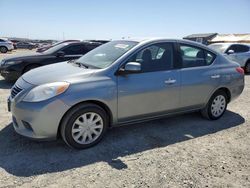 Salvage cars for sale at Antelope, CA auction: 2012 Nissan Versa S