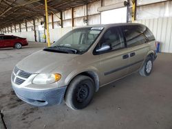 Dodge salvage cars for sale: 2005 Dodge Caravan SE