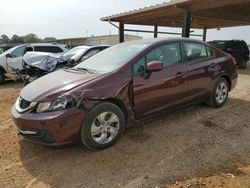 Salvage cars for sale at Tanner, AL auction: 2013 Honda Civic LX