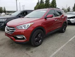 Vehiculos salvage en venta de Copart Rancho Cucamonga, CA: 2017 Hyundai Santa FE