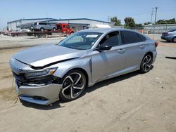 Salvage cars for sale at San Diego, CA auction: 2022 Honda Accord Sport SE